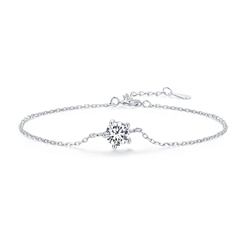 Gl Nzendes Moissanite Armband F R Frauen