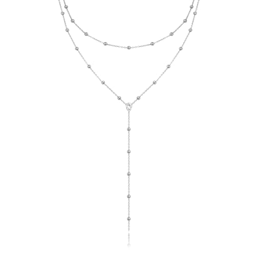 Tempbeau Lange Y Kette Damen Gold Halskette Mit