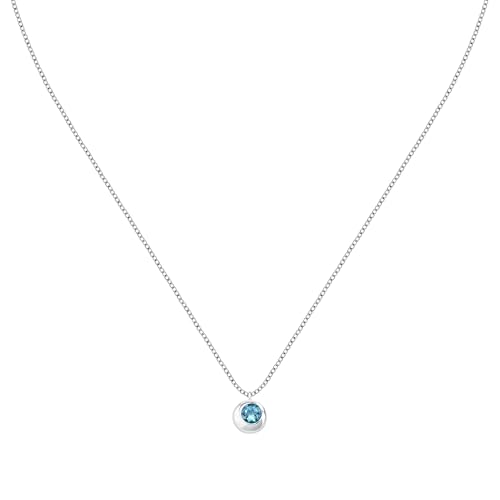 Morellato Damen Halskette Aus Recyceltem Sterling Silber 925