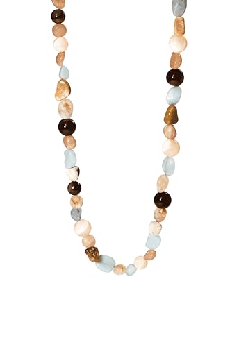 Purelei Sunrise Kette Edelsteinkette Mit Aquamarin Citrin Amazonit