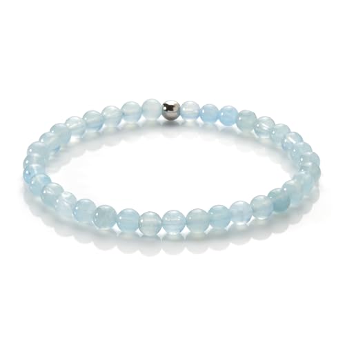 Aquamarin Armband Edelstein Armband Kugel Armband 5 5mm