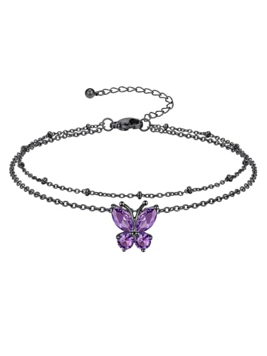 Richsteel Geburtsstein Fu Kette F R Damen Sommer