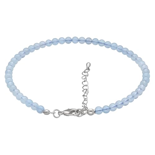 Lebensquelle Plus Fu Kettchen Mit Edelsteinen 4 Mm