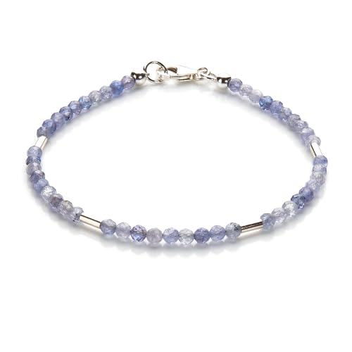 Tansanit Armband Silber