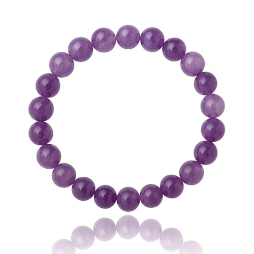 Unique Gems Chakra Kids Armband Amethyst 6mm Naturstein