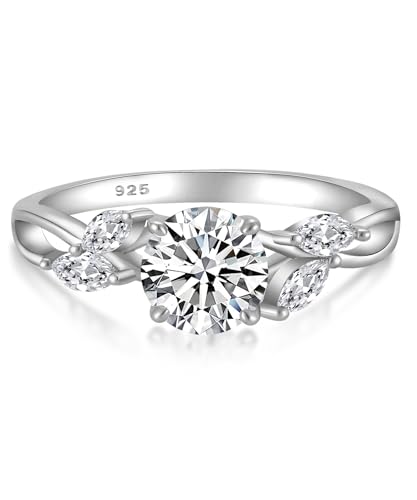 Yl Moissanite Ring 1 Karat Farbe D Vvs1