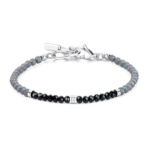 Gavu Herren Kristall Armband Mit Nat Rlichem Spinell