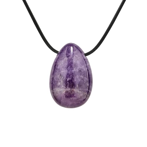 Puraja Edelstein Anh Nger Aus Echtem Naturstein Amethyst