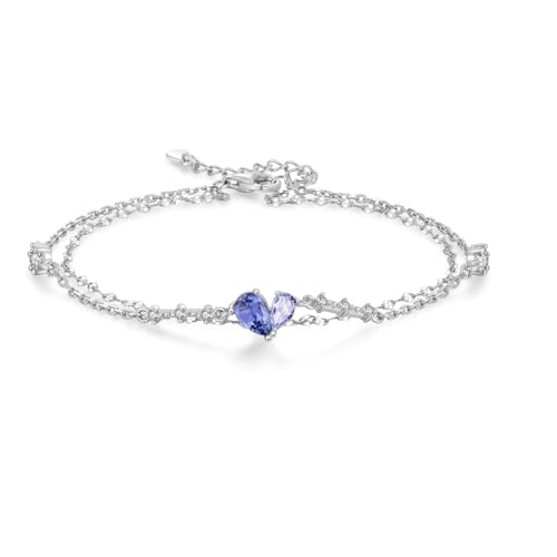 Phnibird Armband Damen Mit Herz 925 Sterling Silber