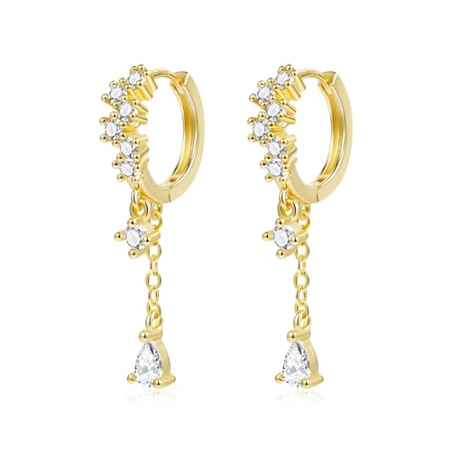 Alexcraft Drop Ohrringe Gold H Ngend Creolen Damen