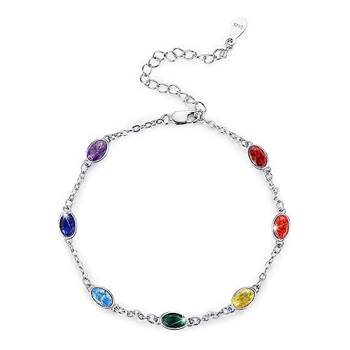 Yeesia Chakra Armband F R Damen 925er Sterlingsilber