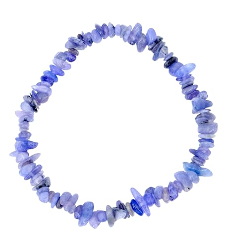 Taddart Minerals Lila Blaues Splitter Armband Aus Dem