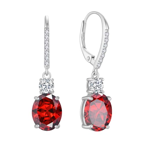 Fj Ohrringe H Ngend Oval 925 Sterling Silber