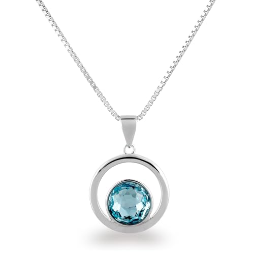 Sch Ner Sd Anh Nger Rund Halskette 925