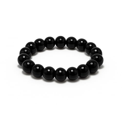 Puraja Edelsteinring Aus Echtem Naturstein Turmalin Elastischer Anti