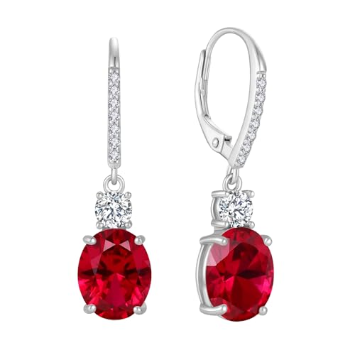 Fj Ohrringe H Ngend Oval 925 Sterling Silber