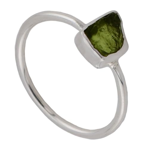 I Be Turmalin Edelstein Ring Gr N Naturbelassen