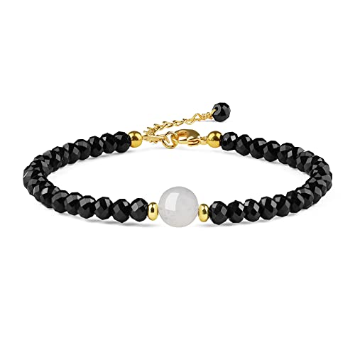 Coai Geschenkideen Damen Gl Cksarmband Aus Facettiertem Spinell