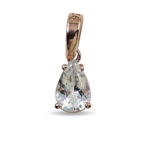 Himalya Quartz Nat Rlicher Aquamarin Charm Anh Nger