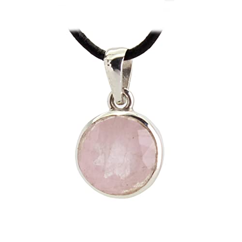 Budawi Morganit Anh Nger Kettenanh Nger Facettiert 925er