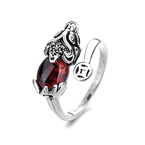 Ysoom Pixiu Gl Cksring Feng Shui Ring Vintage
