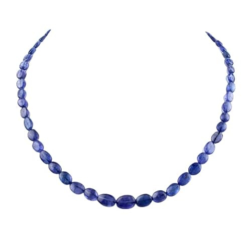 Natur Tansanit Kette