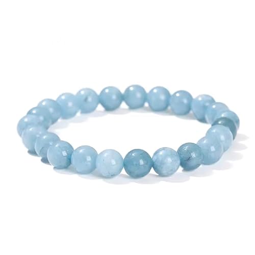Joyas Minerales Aquamarin Armband 100 Echte Natursteine Bequem