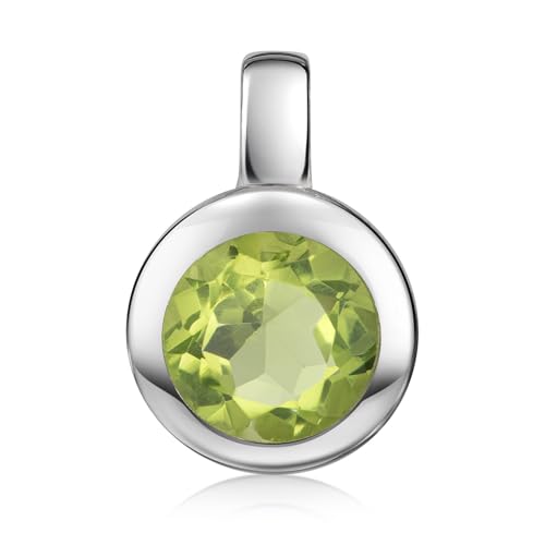 Materia Peridot Anh Nger Edelstein Silber 925 Gr