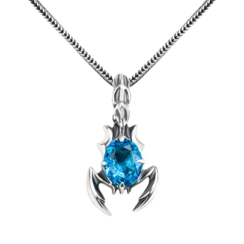 Jade Angel 925 Sterling Silber Mit Blau Topas