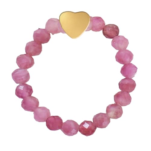 Zengsing Elastischer Naturstein Ringe Echter Naturstein Ring Mit