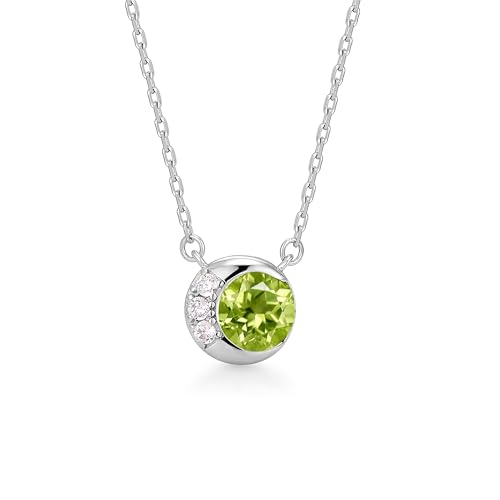 Phnibird Kette Damen Silber 925 Zierlich Runde Gr