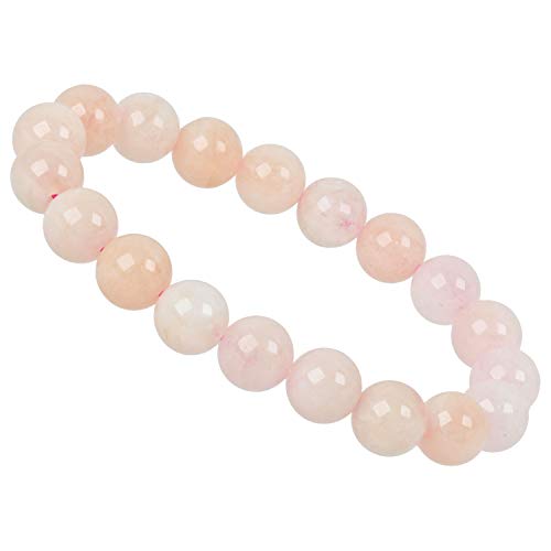 Eledoro Stretch Armband Aus Echten Edelsteinen Perlen 10mm