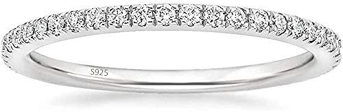 Lisandra Scott Eternity Ring 925 Sterlingsilber Mit Zirkonia