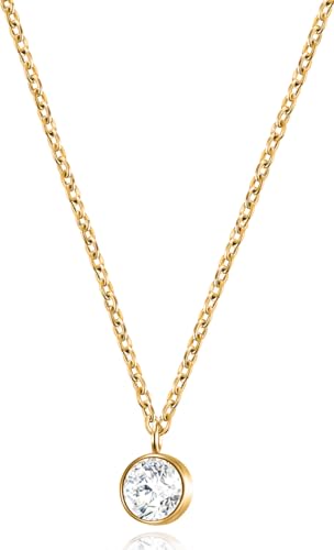 Day Berlin Damen Halskette Stone In Gold 18k
