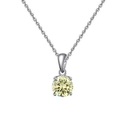 Bellitia Jewelry Peridot Halskette Damen Anh Nger In