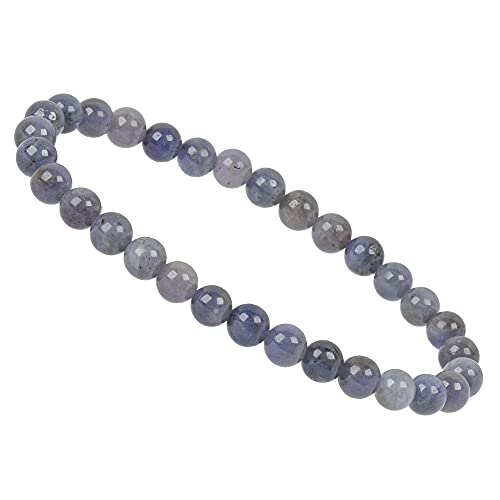 Eledoro Powerbead Armband Mit Edelstein Perlen 6mm Tansanit