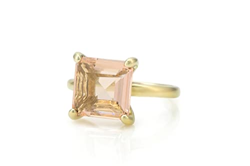 Verf Hrerischer Morganit Ring Statement Ring Gro Er