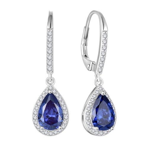 Fj Tropfen H Ngend Ohrringe Damen 925 Sterling