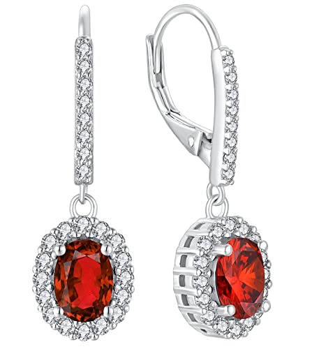 Yl Damen Ohrh Nger 925 Sterling Silber Januar