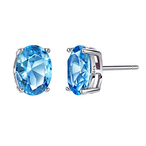 Ohrstecker Aus Schweizer Blau Mit 1 5 Ct