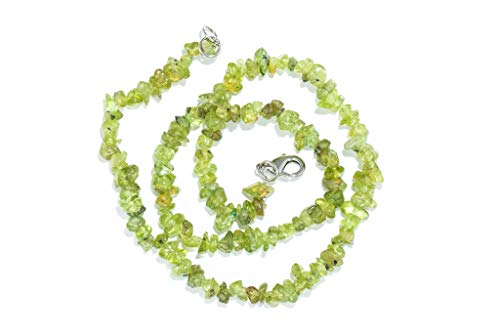 Taddart Minerals Halskette Mit Peridot Splittern Nat Rlicher