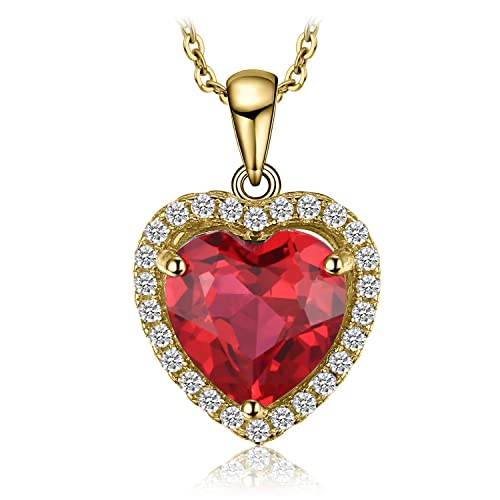 Jewelrypalace Herz Des Ozeans 3 9ct Erstellt Rubin