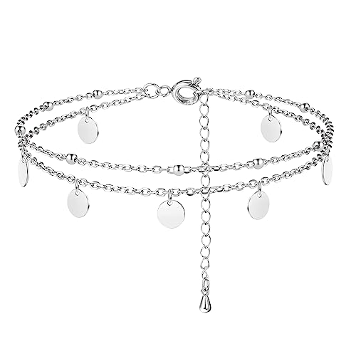Orazio 925 Sterling Silber Kn Chel Armband Mehrschichtige