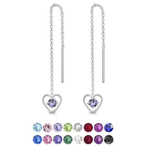 Dtpsilver Durch Ohrringe Ziehen 925 Sterling Silber Mit