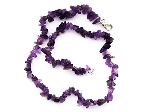 Taddart Minerals Lila Splitter Halskette Aus Dem Nat