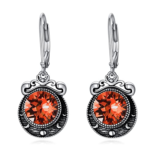 Vonala Halbmondphasen Ohrringe Sterlingsilber Mondphasen Ohrringe F R