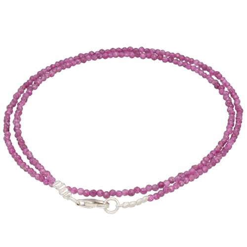 Lebensquelle Plus Edelstein Kette 2 Mm Facettiert Mit