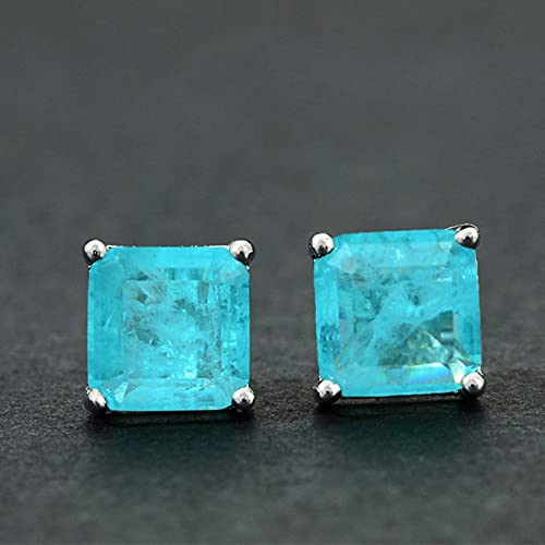 Hcma Massiv 925 Sterling Silber Paraiba Turmalin Edelstein