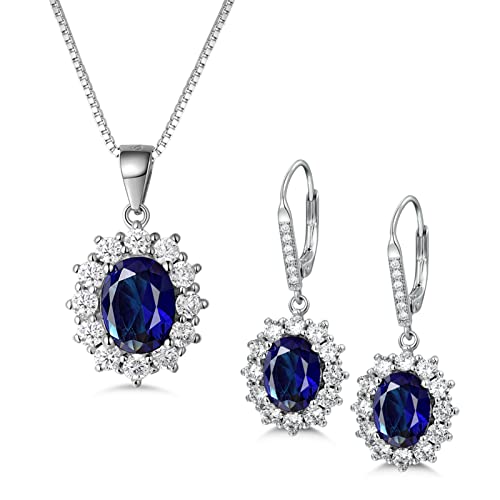 Masop Silber Damen Schmuck Set 925 Sterling Silber