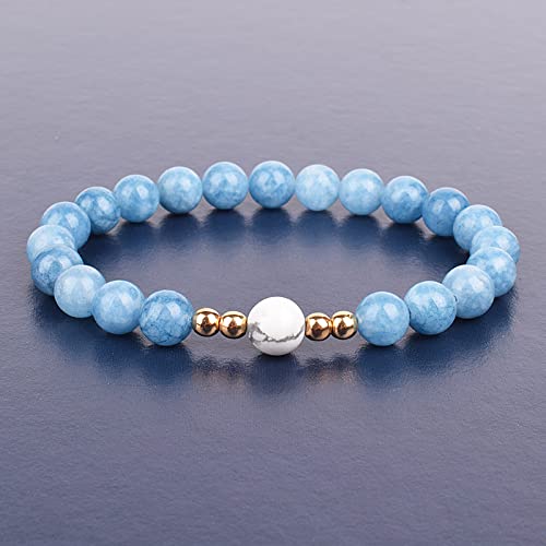 Hyxx Edelstein Armband Elastisches Seil Mit 8 Mm